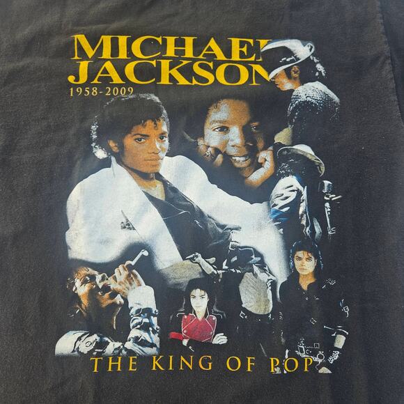 Vintage Micheal Jackson Memorial Shirt Size Medium - Picture 2 of 5